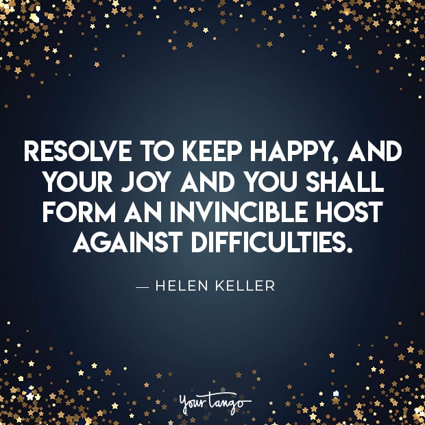 Helen Keller new year quote Helen Keller new year quote