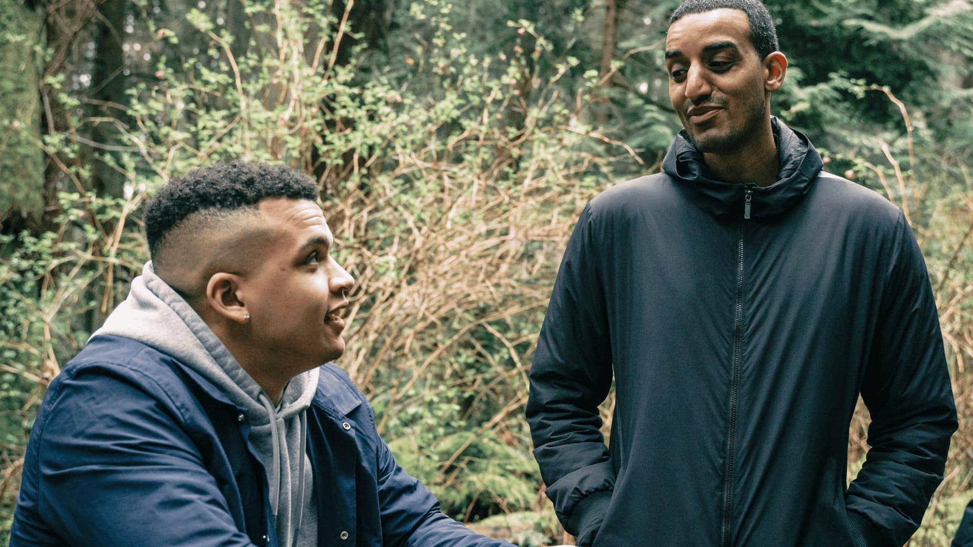 man forgetting advice from friend to get divorces without burning everything down