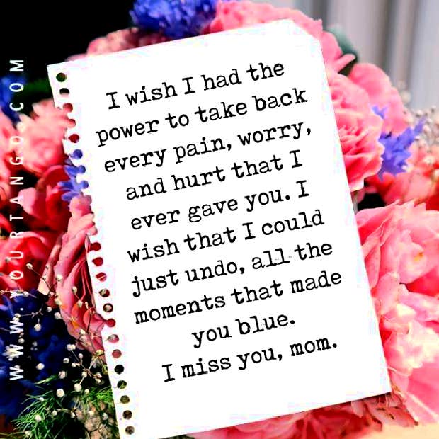 miss you mom quote miss you mom quote
