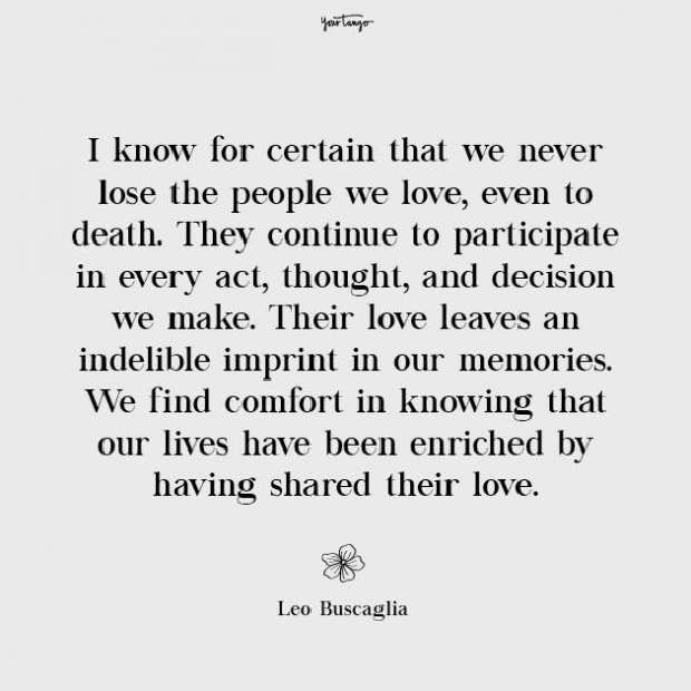 Leo Buscaglia missing mom quote Leo Buscaglia missing mom quote