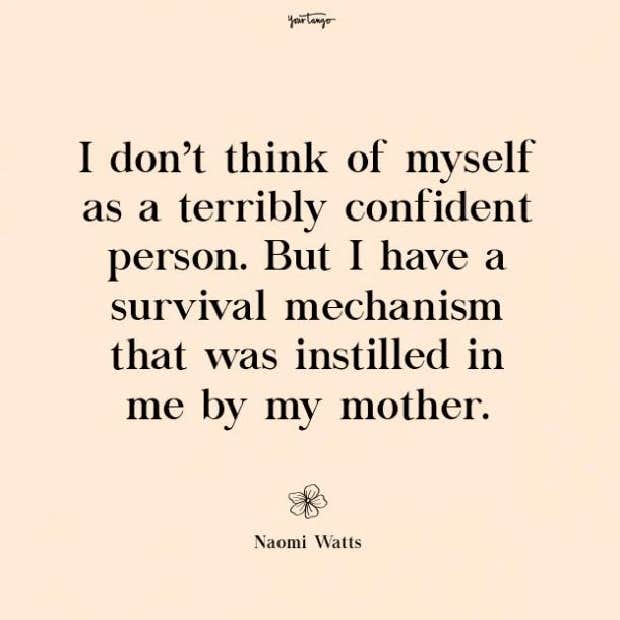 Naomi Watts missing mom quote Naomi Watts missing mom quote