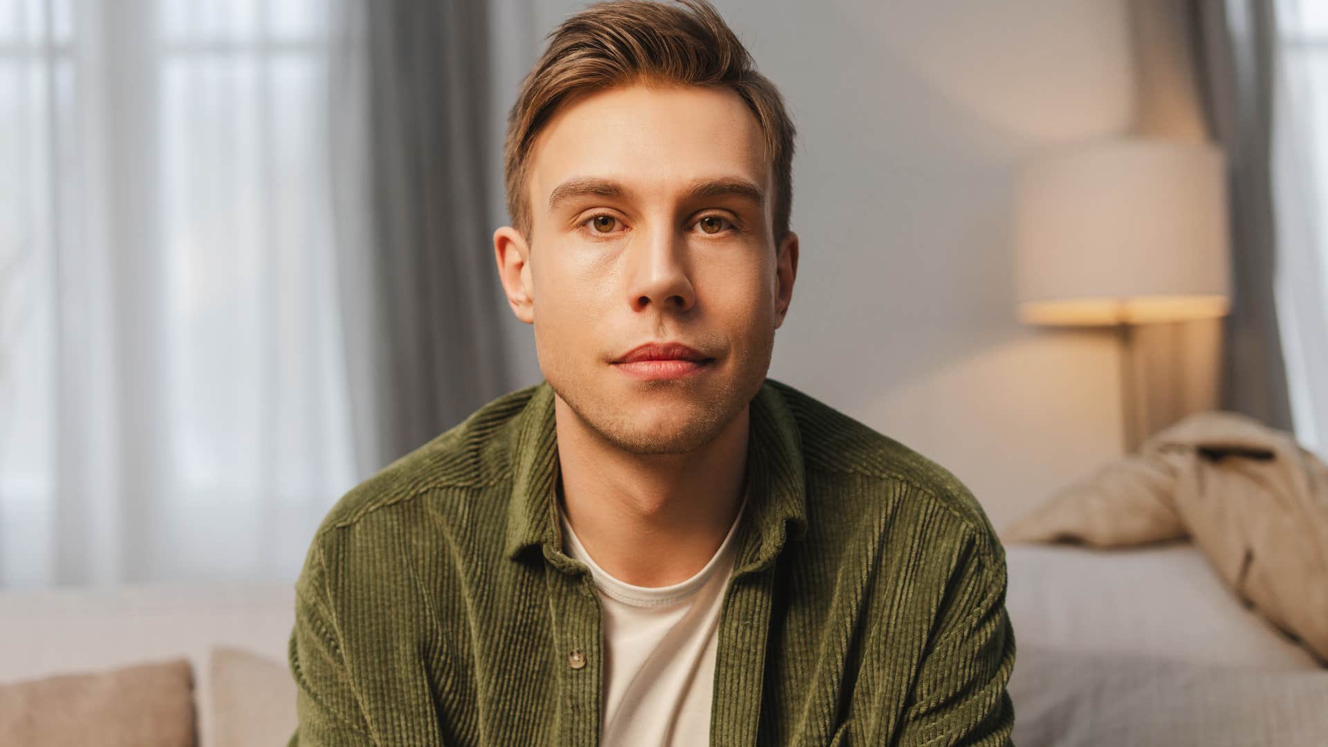 self-righteous young man saying i don't follow rules