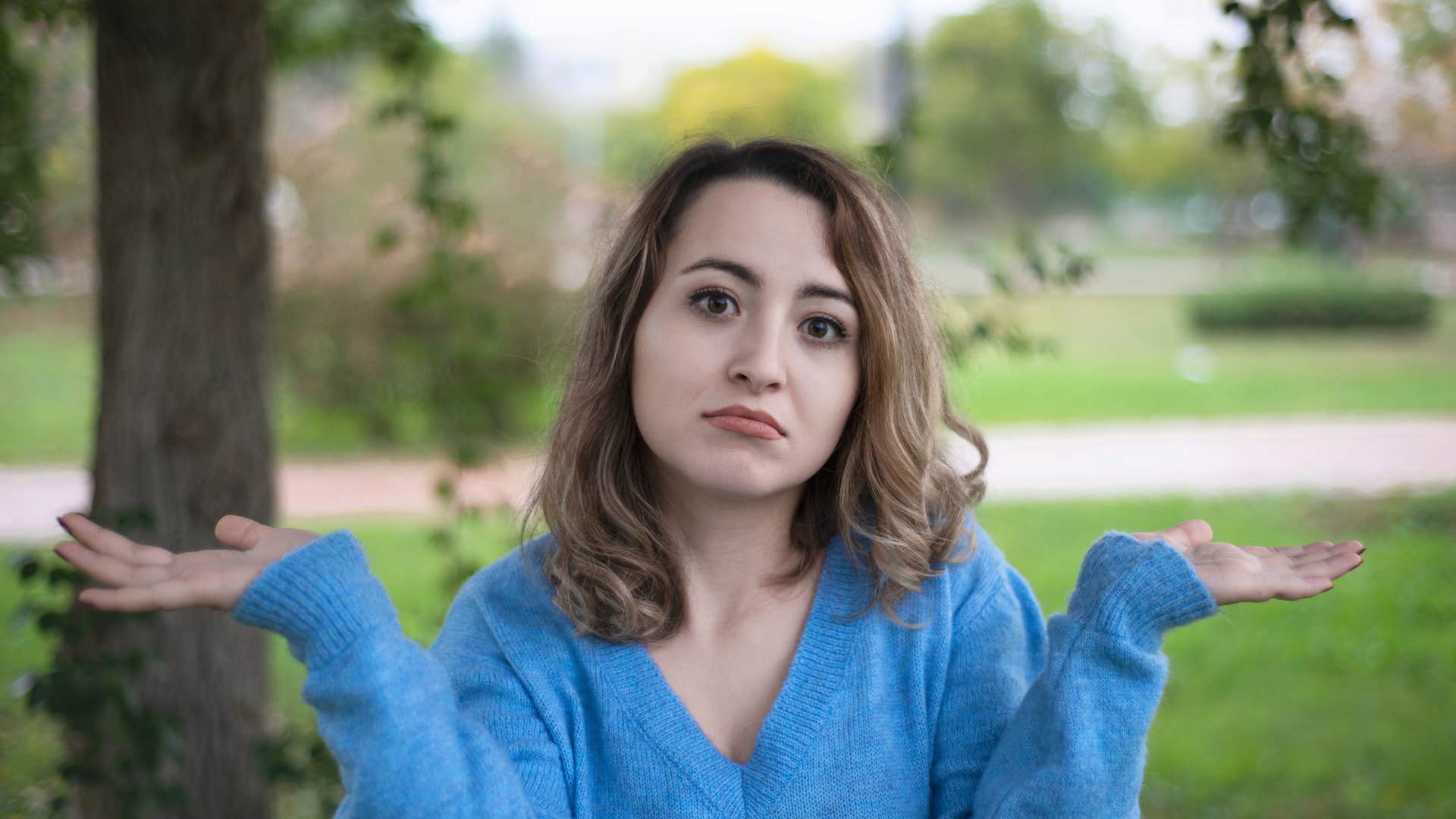 woman with zero morals saying I never said I’d do that