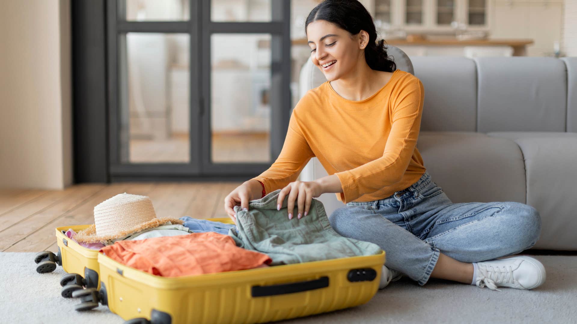 woman who is taking a vacation because she needs to relax