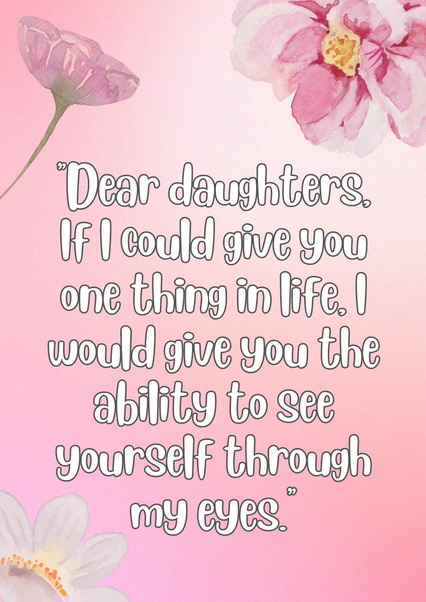 sentimental mothers day quote for moms and daughters
