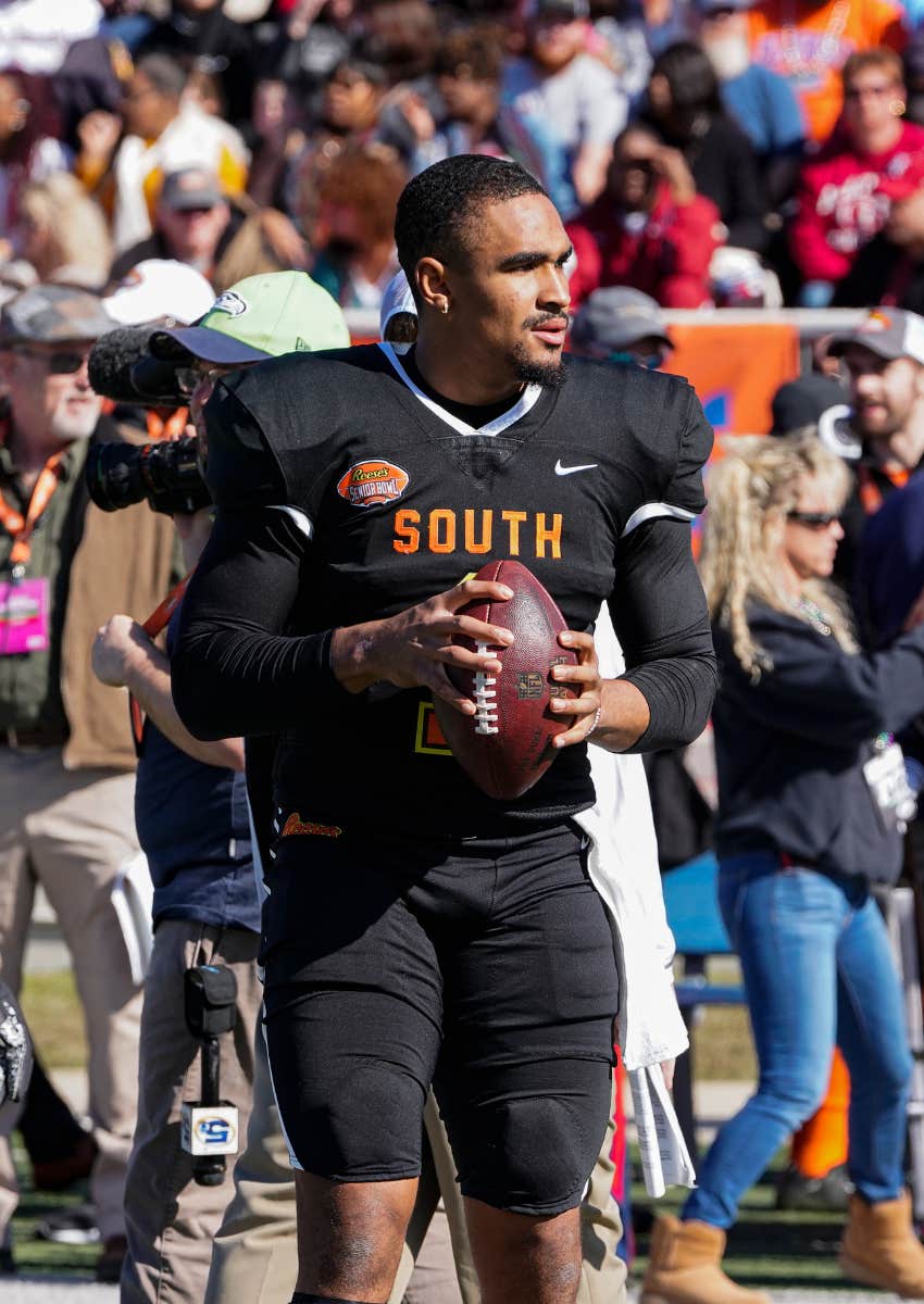 NFL player Jalen Hurts positive energy