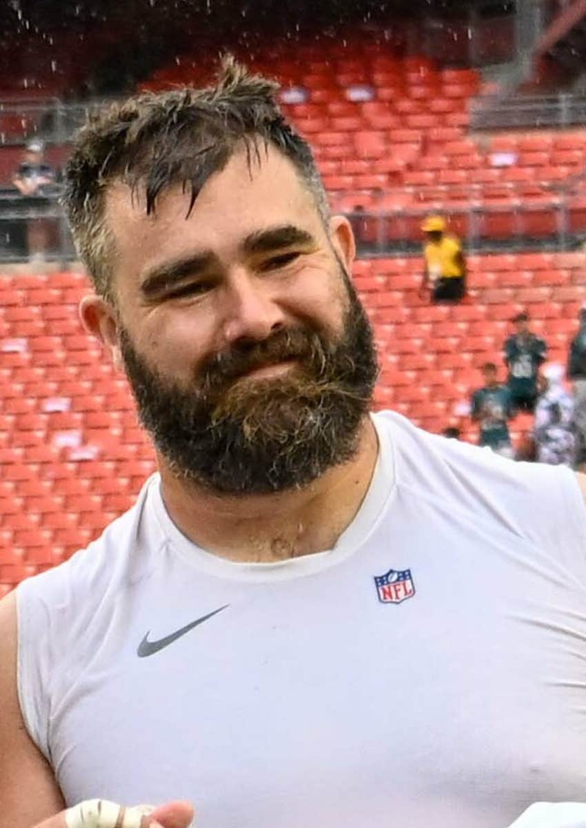 NFL player Jason Kelce positive energy