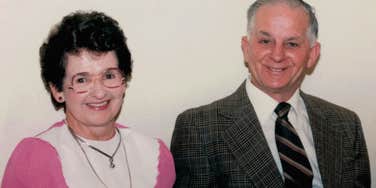 older 1980s couple enjoying luxuries of the decade