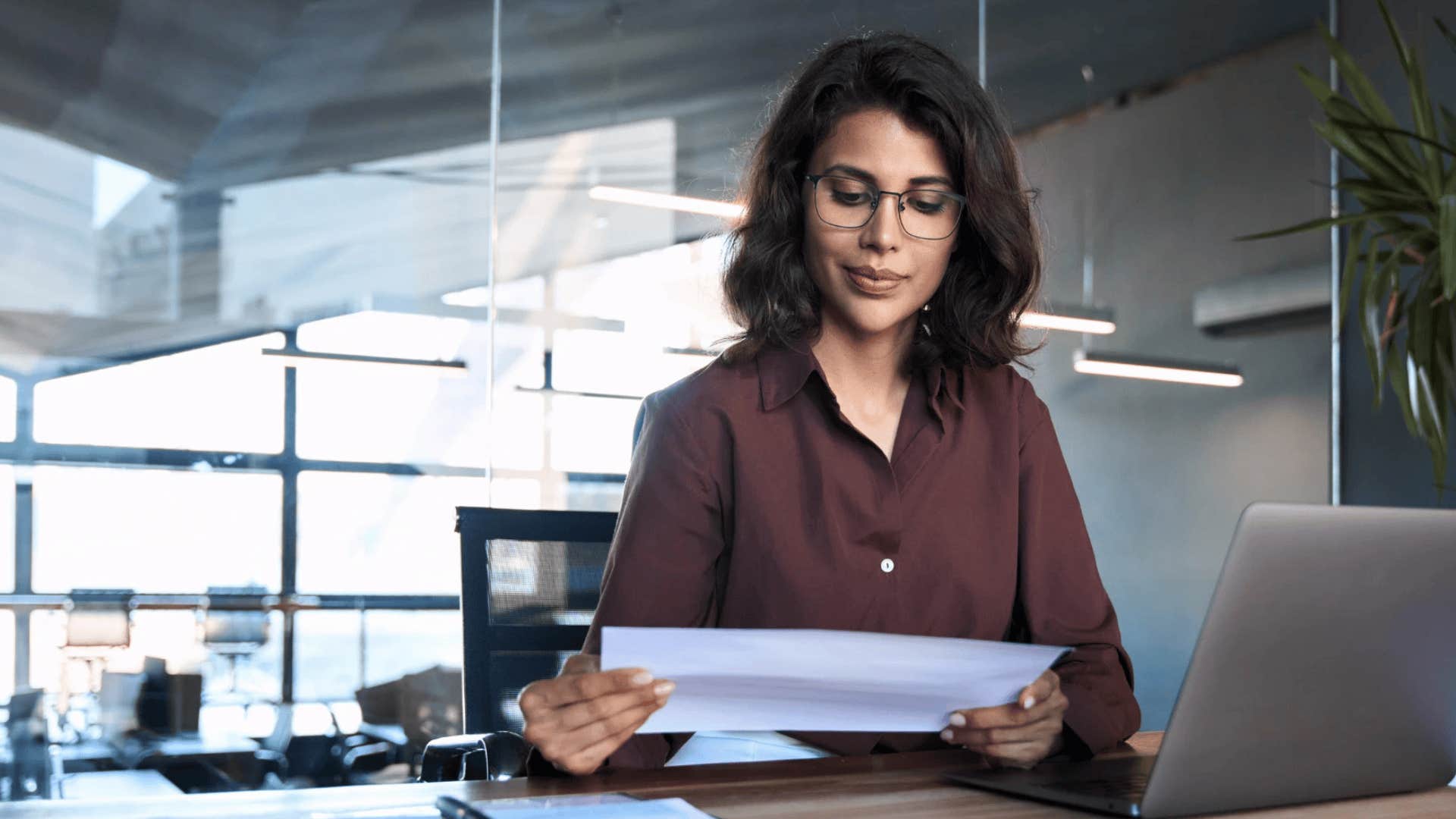 woman working on being most authentic version