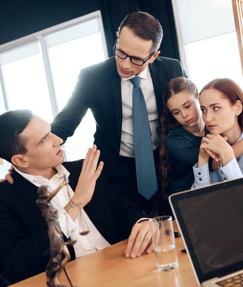 Divorce is daunting for embarrassed couple