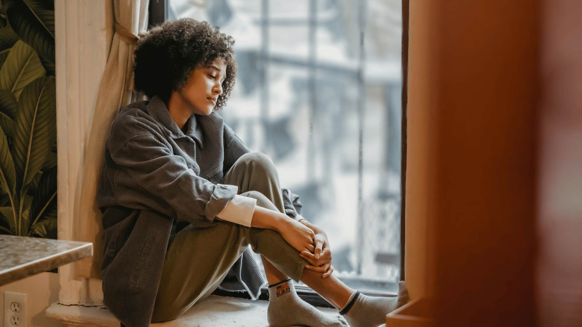 woman believing she doesn't deserve good things