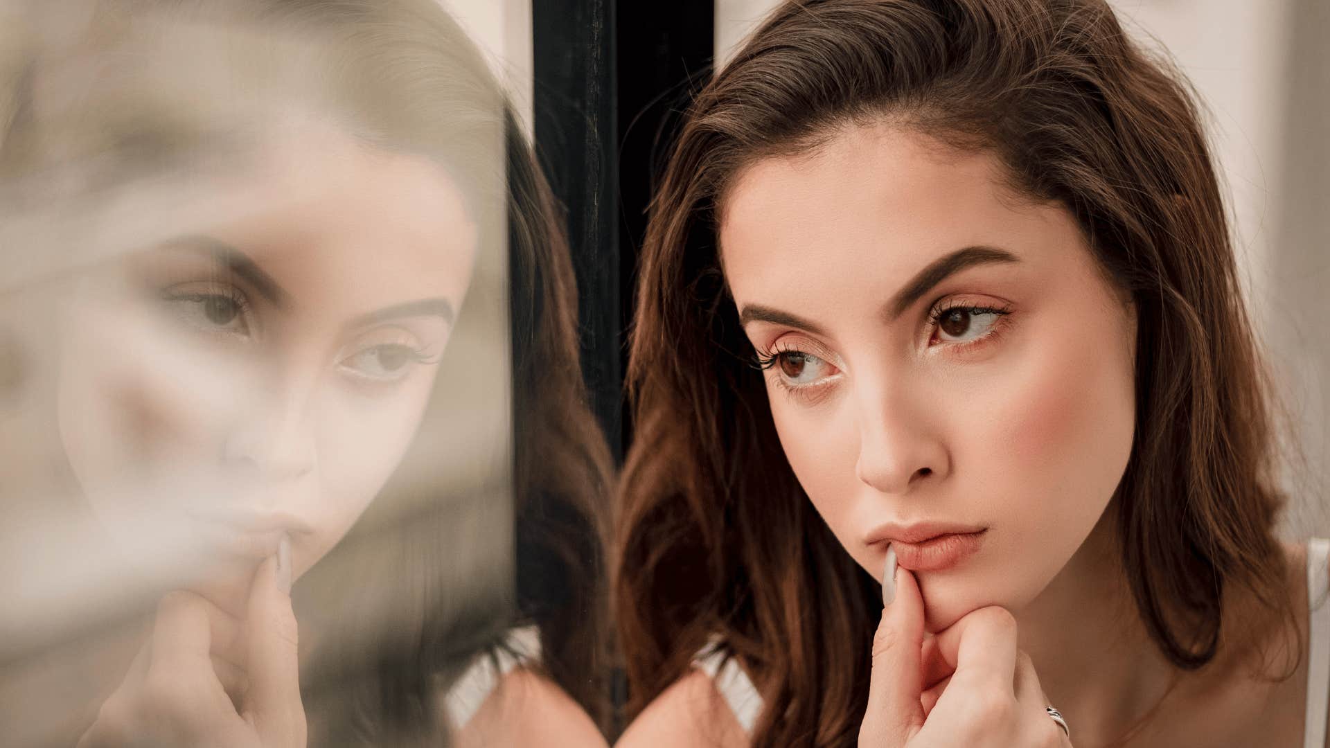 woman letting herself be human to get through divorce without burning everything down