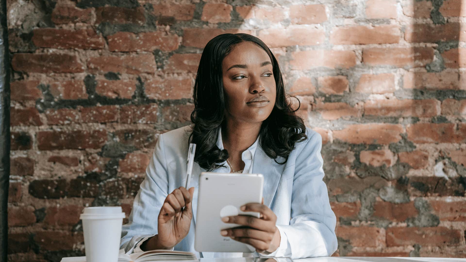 woman setting priorities to be able to get divorced without burning everything down